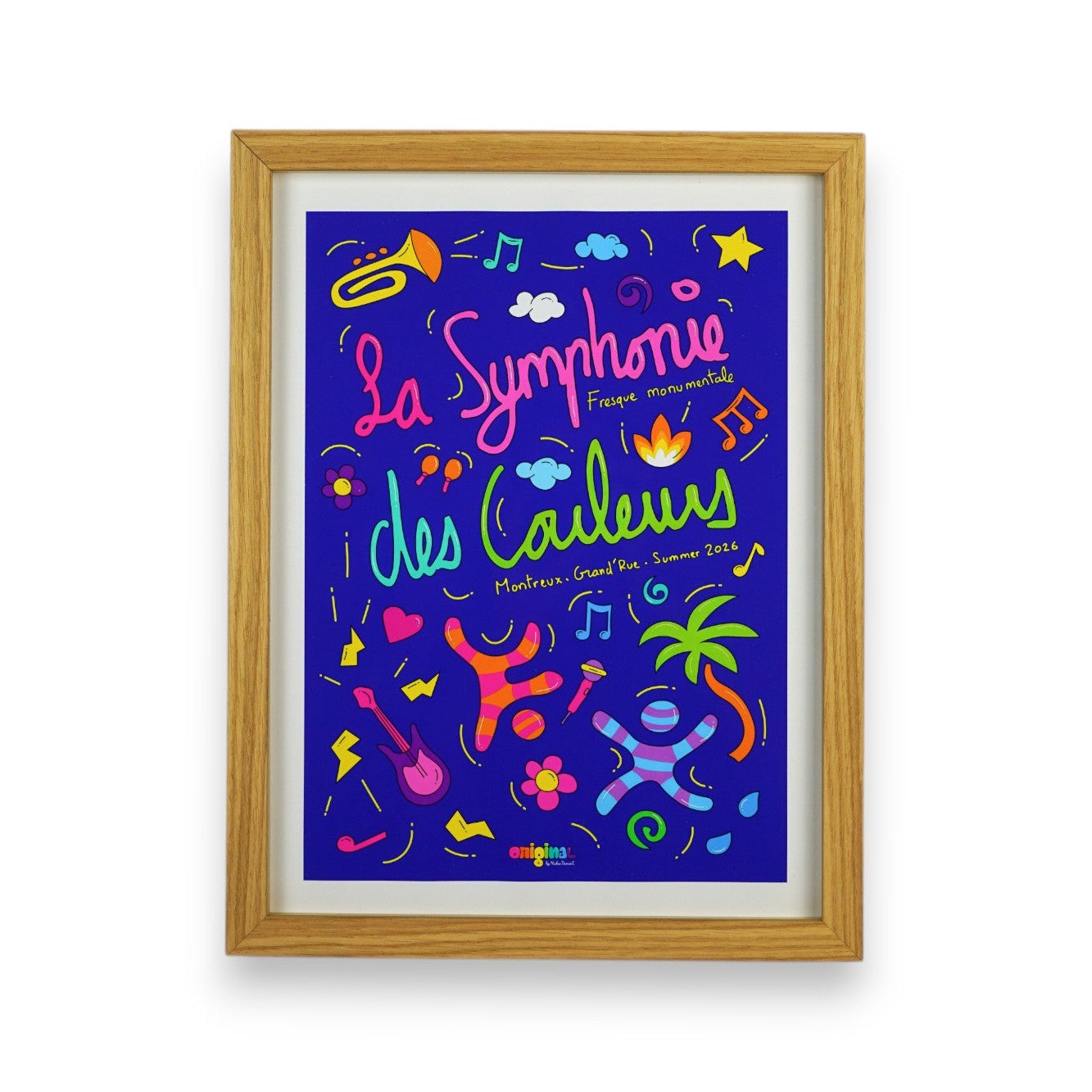 Impression Fine Art - Affiche signée à la main