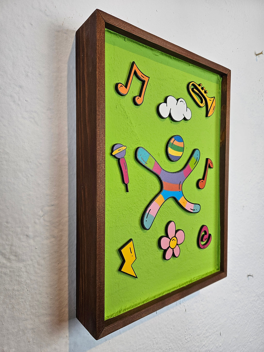 La Symphonie des couleurs - Version verte PETITE