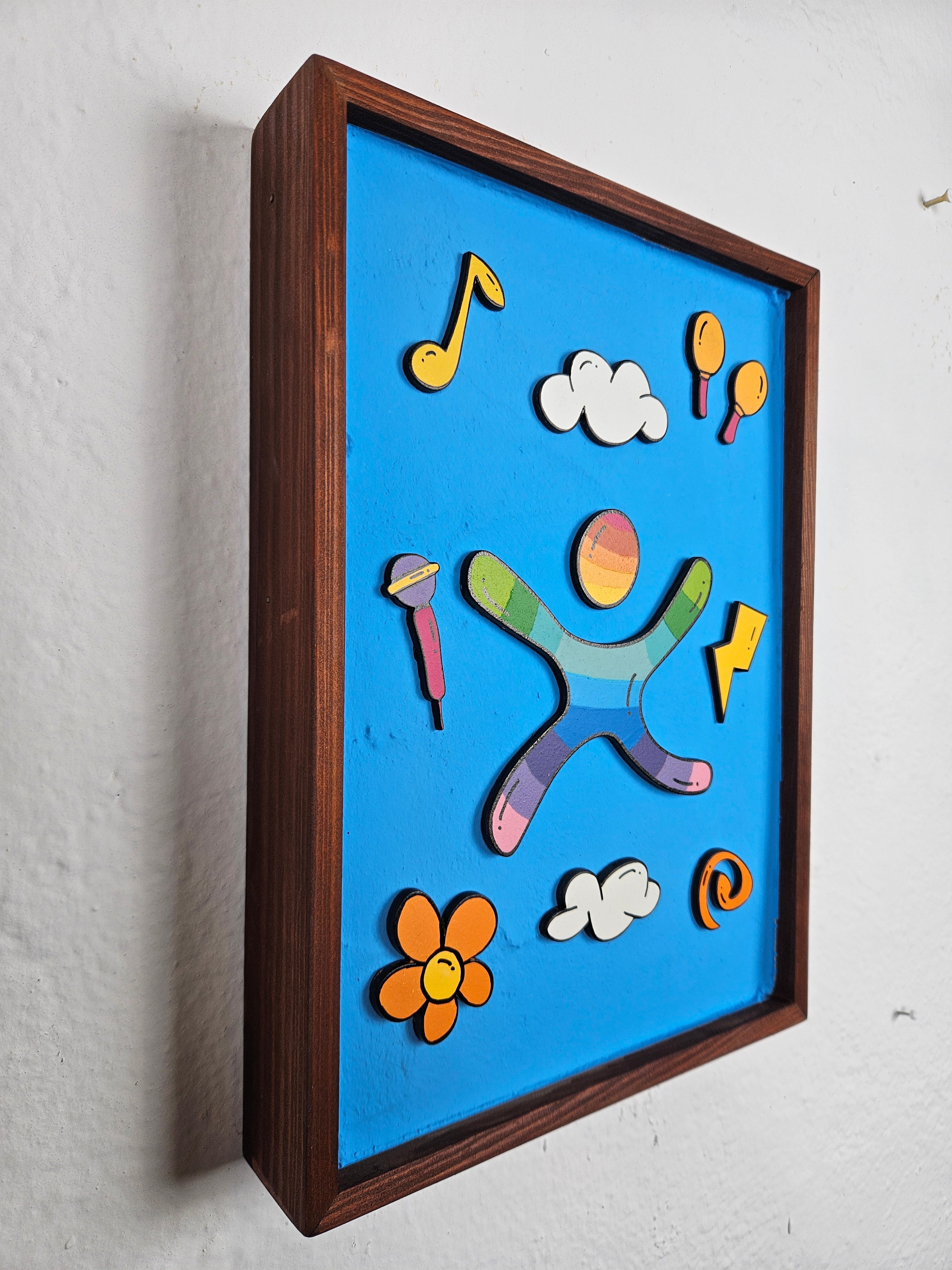 La Symphonie des couleurs - Version bleu