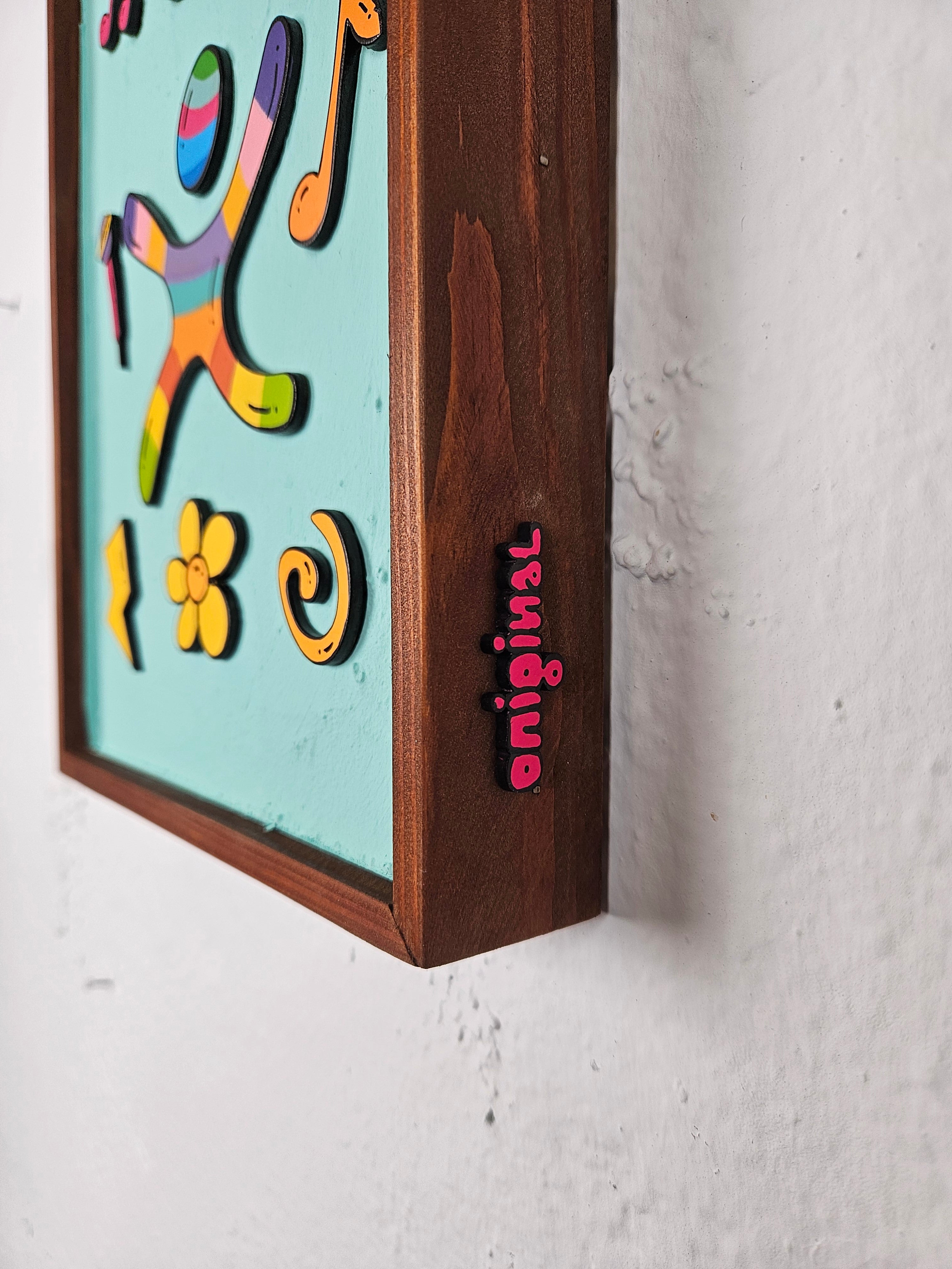 La Symphonie des Couleurs - Version turquoise PETITE