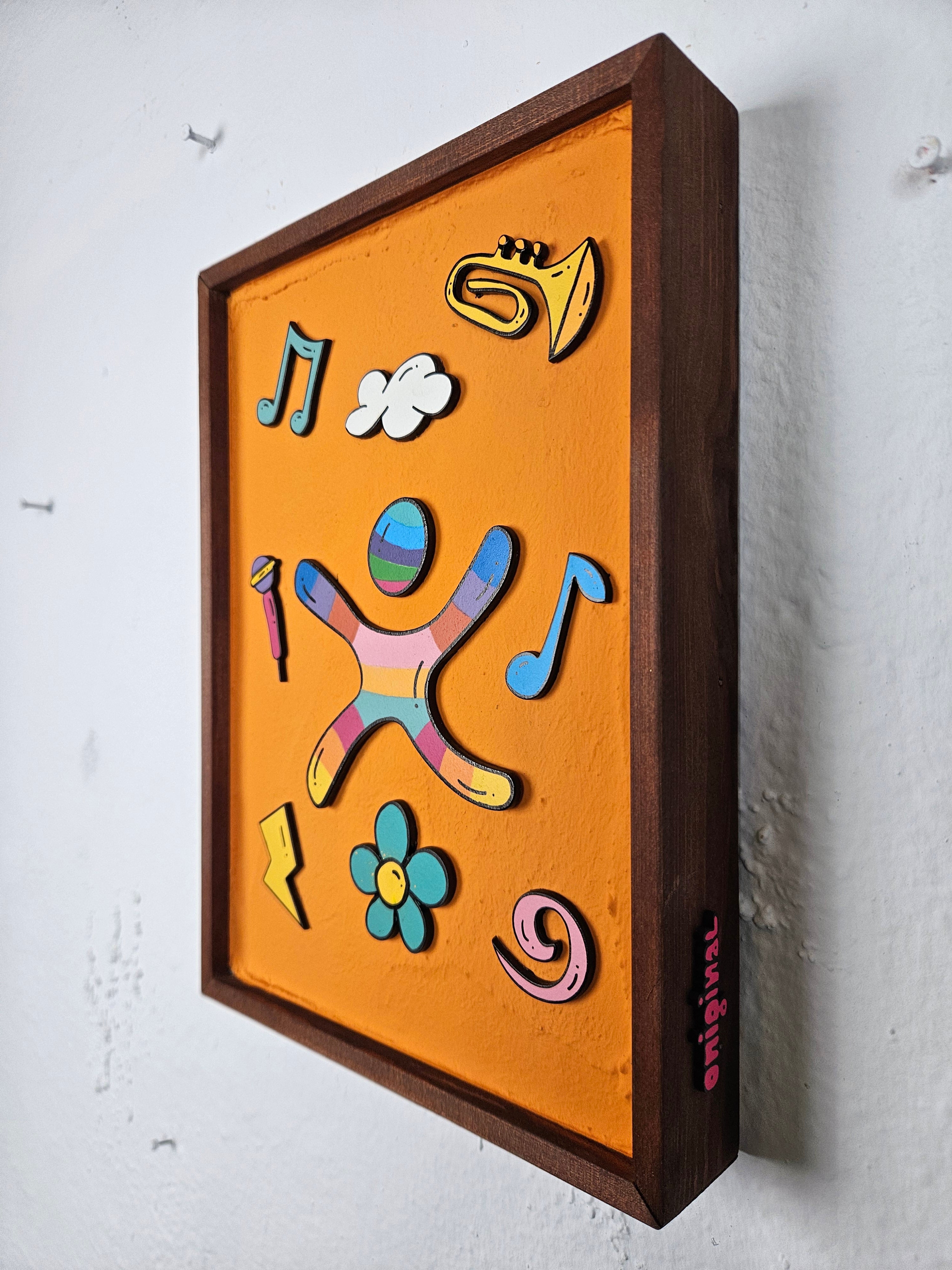 La Symphonie des Couleurs - Version orange PETITE