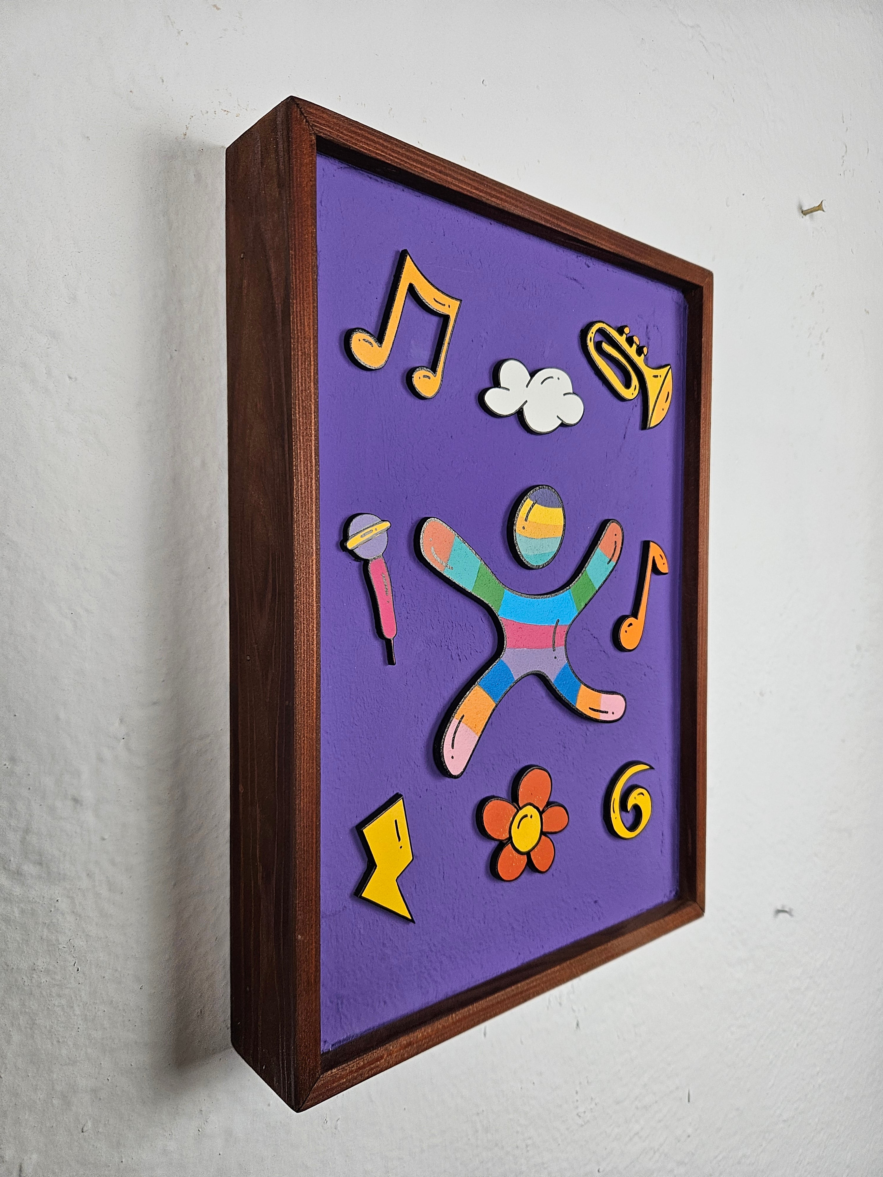 La Symphonie des Couleurs - Version violette PETITE