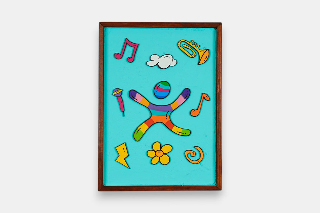 La Symphonie des Couleurs - Version turquoise PETITE