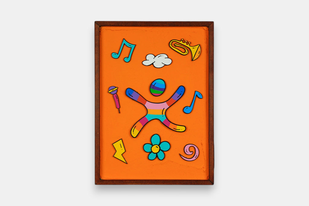 La Symphonie des Couleurs - Version orange PETITE