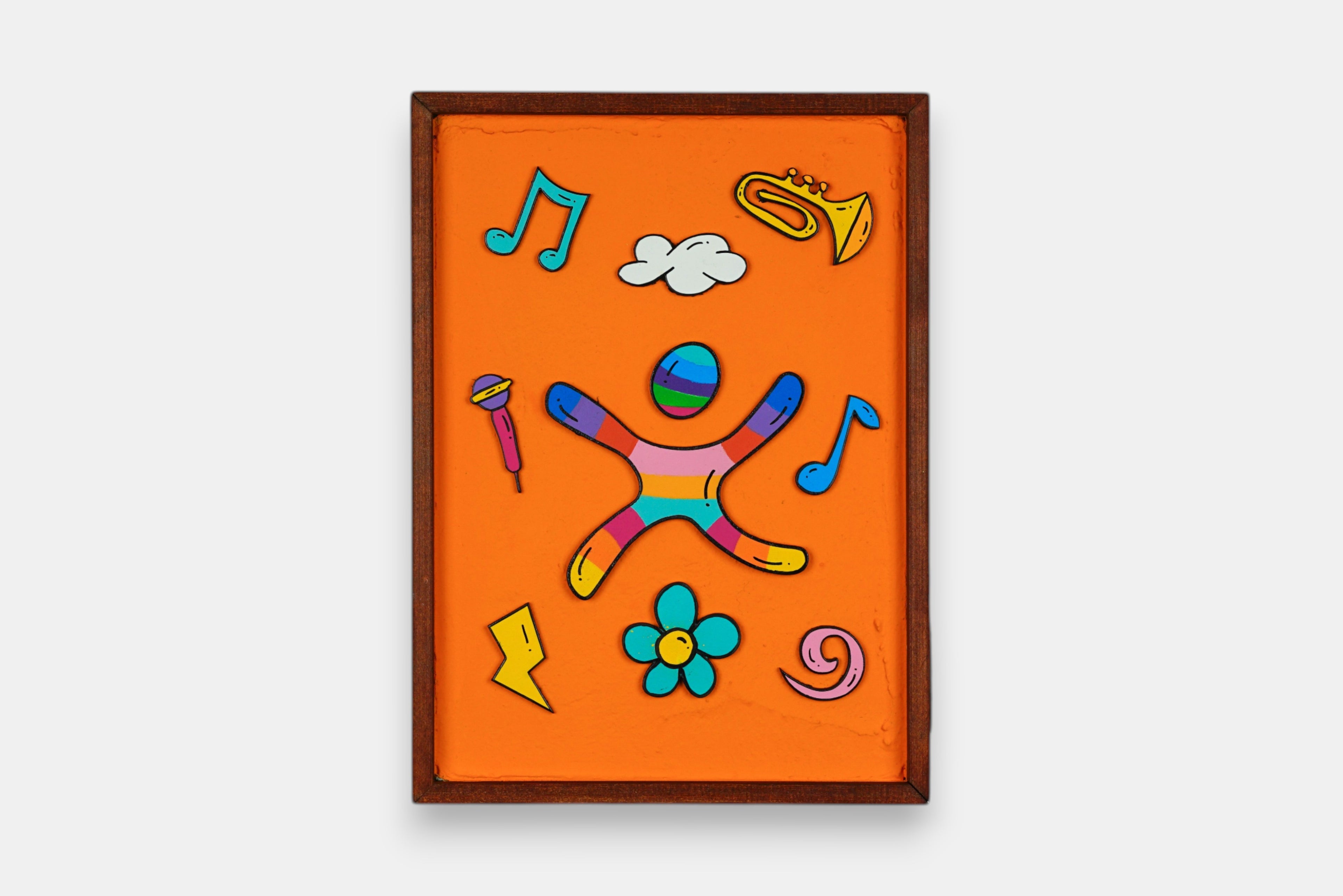 La Symphonie des Couleurs - Version orange PETITE