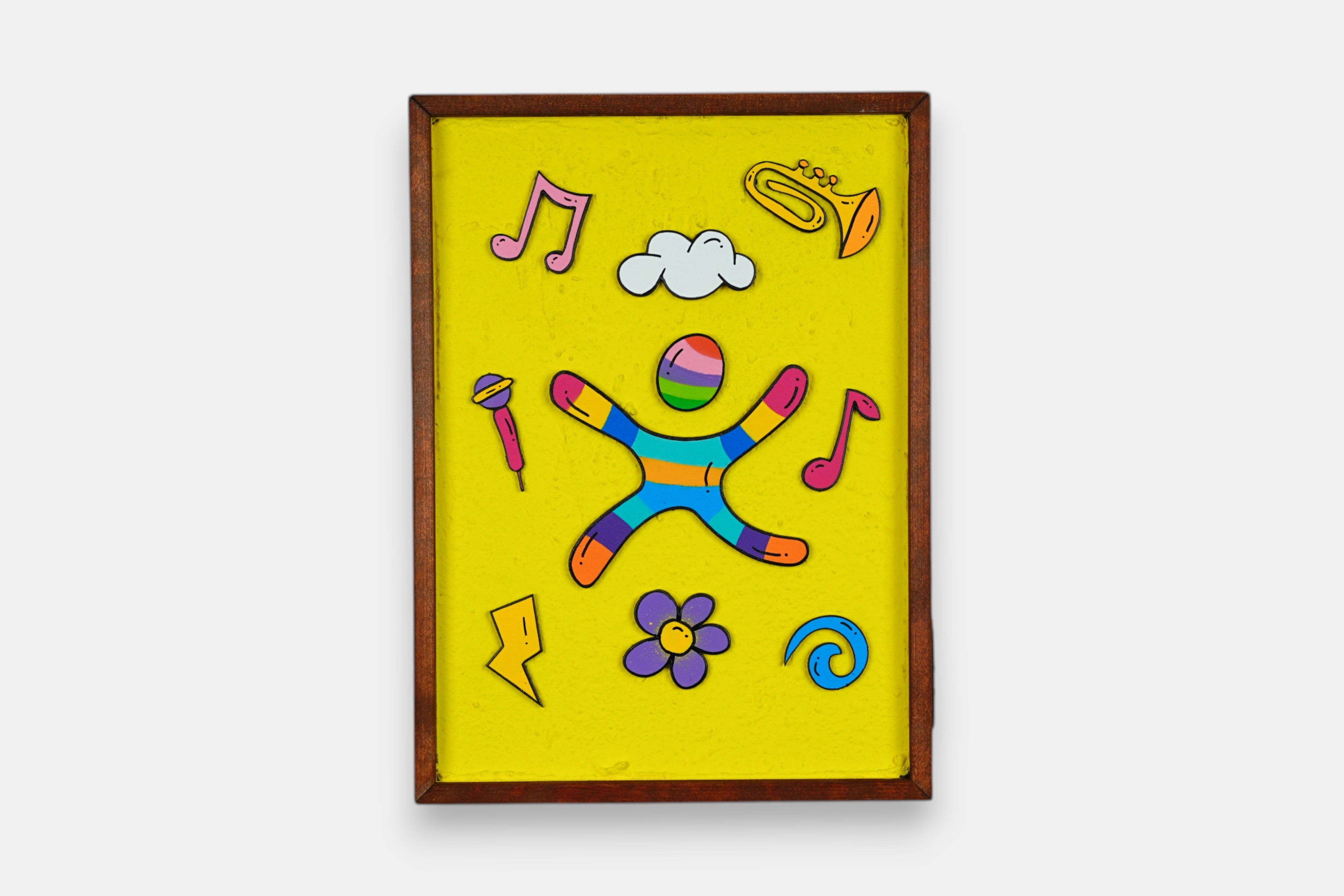 La Symphonie des couleurs - Version jaune PETITE