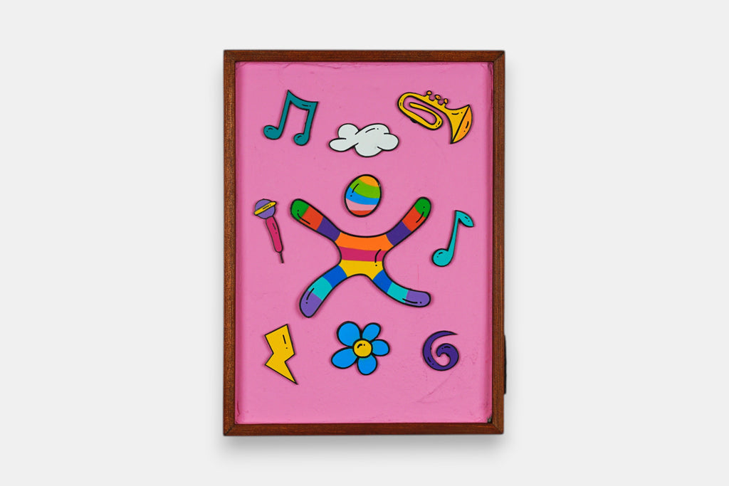 La Symphonie des couleurs - Version rose PETITE