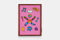 La Symphonie des couleurs - Version rose PETITE