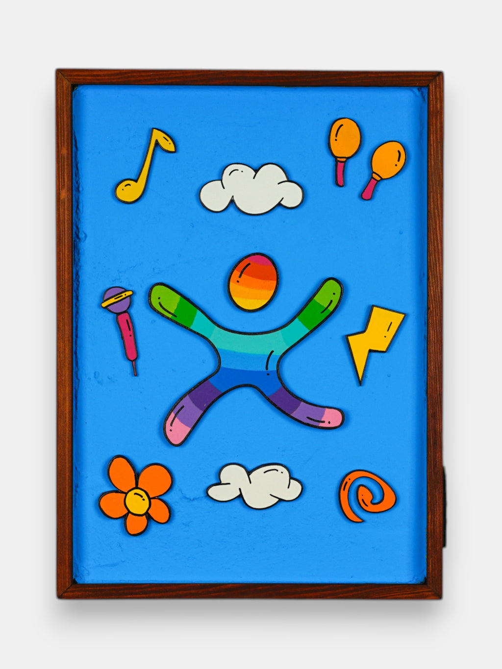 La Symphonie des couleurs - Version bleu