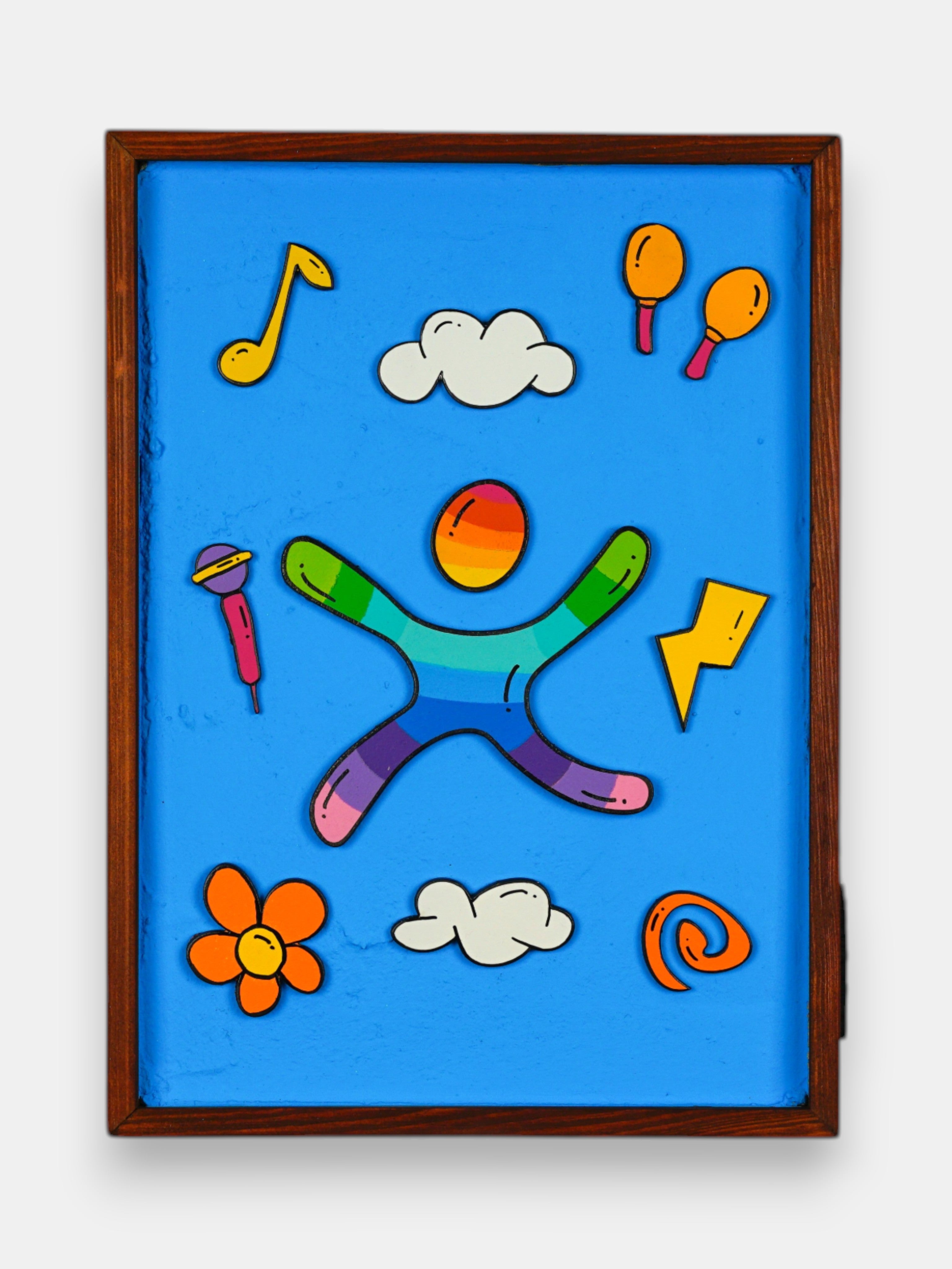 La Symphonie des couleurs - Version bleu