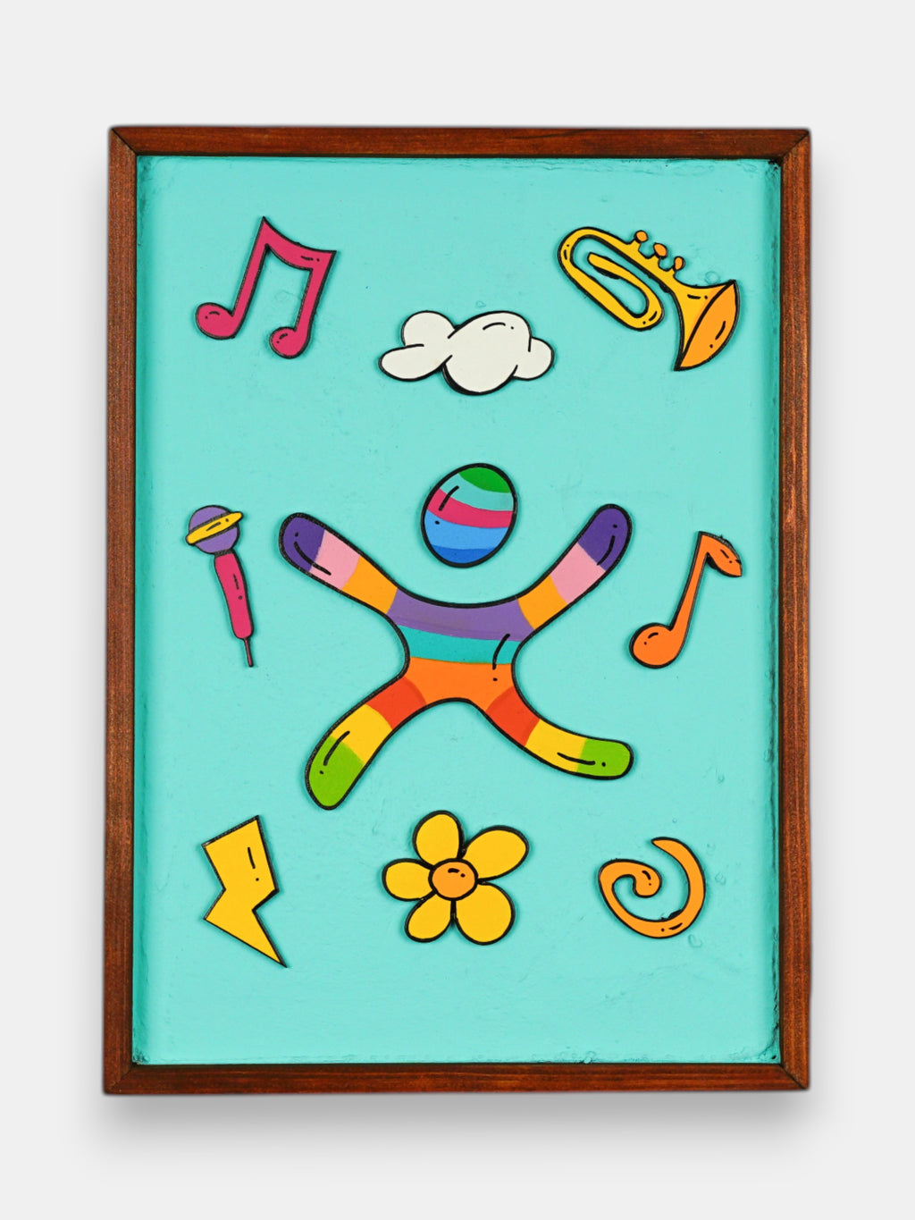 La Symphonie des Couleurs - Version turquoise