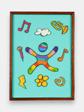 La Symphonie des Couleurs - Version turquoise