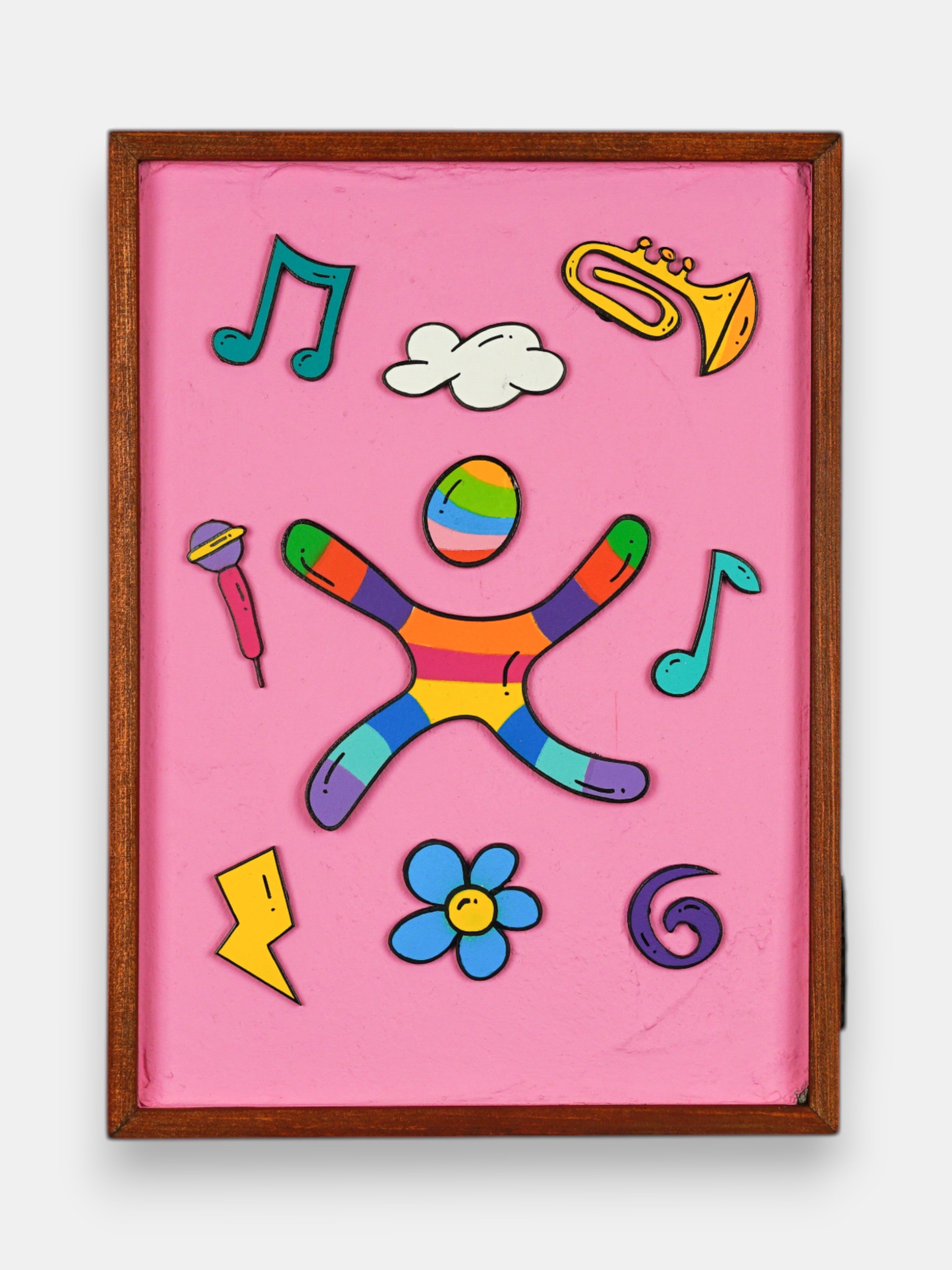 La Symphonie des couleurs - Version rose