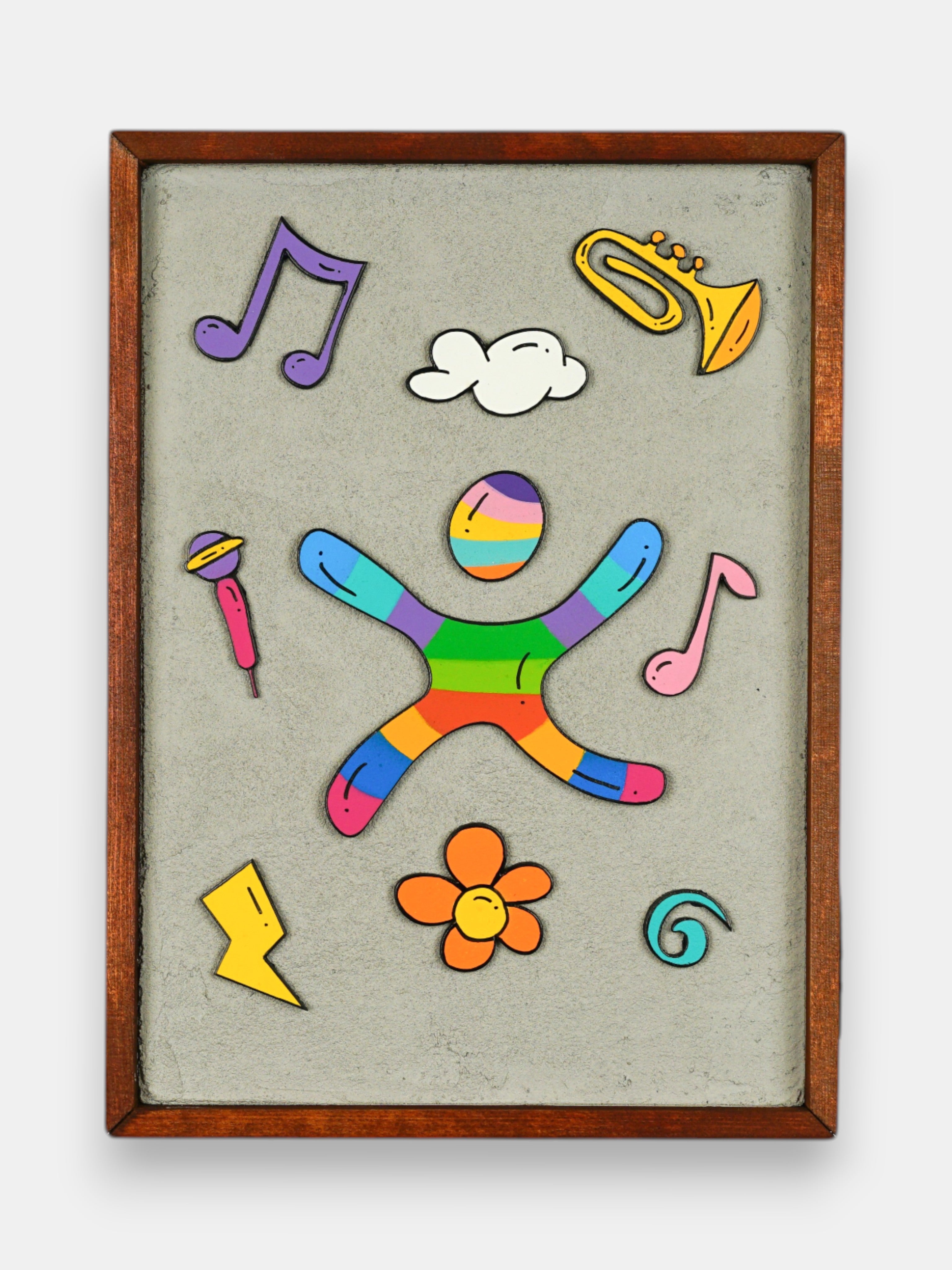 La Symphonie des couleurs - Version grise
