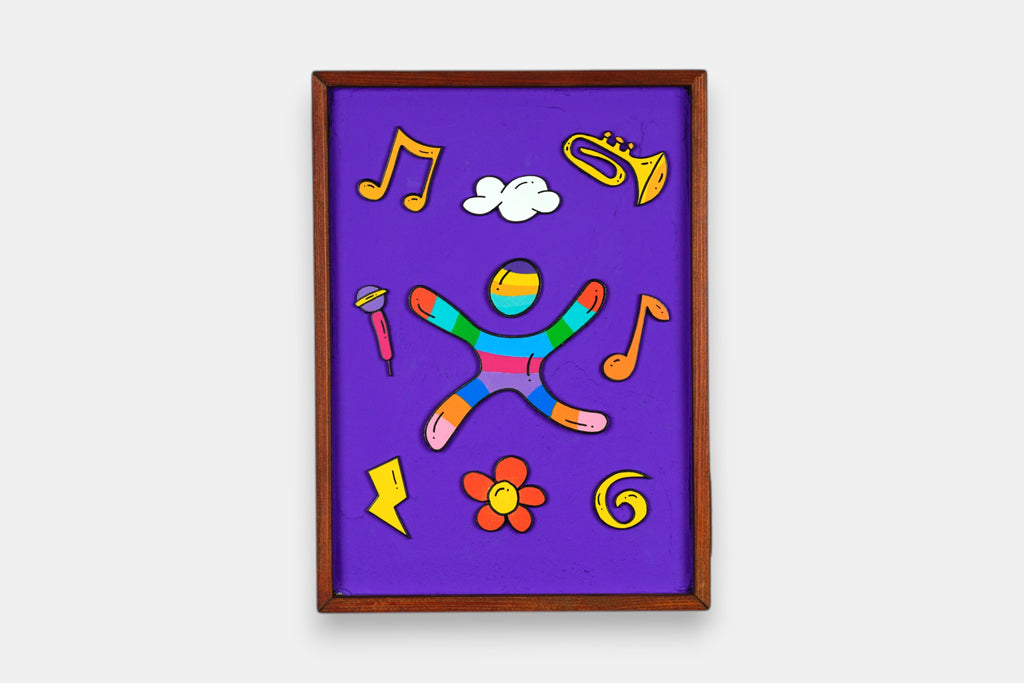 La Symphonie des Couleurs - Version violette PETITE