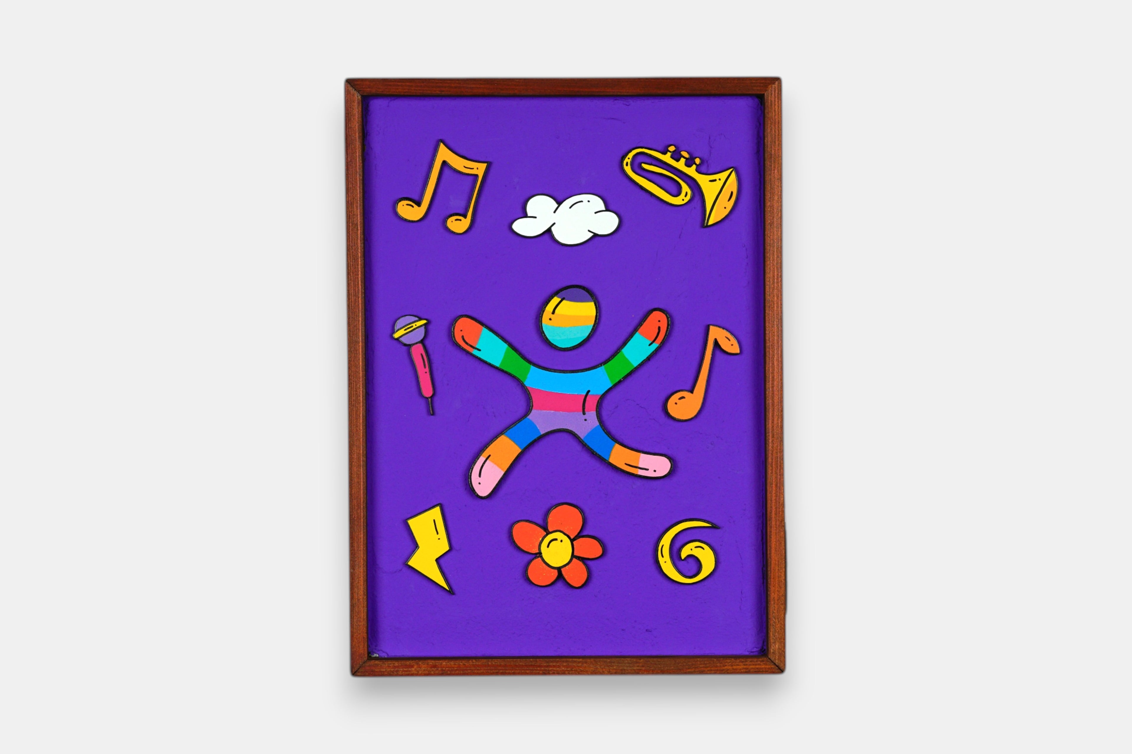 La Symphonie des Couleurs - Version violette PETITE